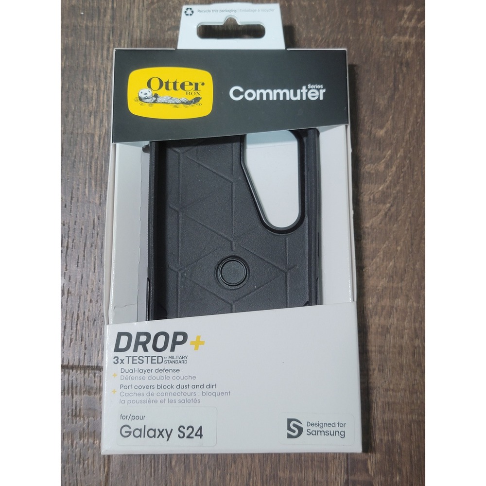 Otterbox Commuter‎ Series Black Phone Case for Galaxy S24